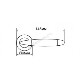 PALLADIUM Ручка AGATA SC/CP
