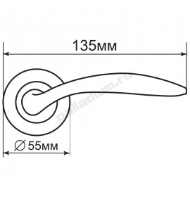PALLADIUM Ручка SERENA AB