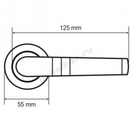 PALLADIUM Ручка A ANIMA GP/SG