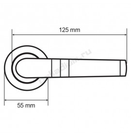 PALLADIUM Ручка A ANIMA SN/CP 00012088