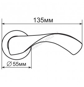 PALLADIUM Ручка EMMA AB 00009469