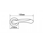 PALLADIUM Ручка ARIEL SC/CP