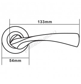 PALLADIUM Ручка A BELLA AB бронза 00012026