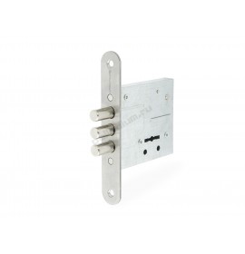 PALLADIUM Замок врезной 408-6 хром CP 00010528