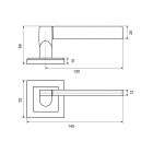PALLADIUM Ручка A OSCAR SG мат. золото ОСКАР