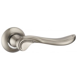 Ручка раздельная ARFA TL SN/CP-3 матовый никель/хр 33489