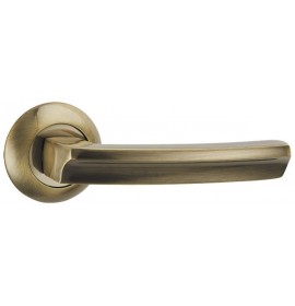 Ручка раздельная ALFA TL ABG-6 зеленая бронза 33023