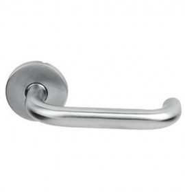 V Ручка дверная V0190 INOX (нержавеющая сталь)