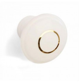 Ручка-стяжка г.Уфа РК с каймой пласт.белая