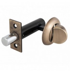 PALLADIUM Задвижка врезная с повор. ручкой 8мм AB