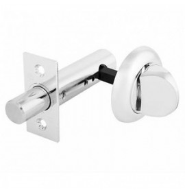 PALLADIUM Задвижка врезная с повор. ручкой 8мм CP