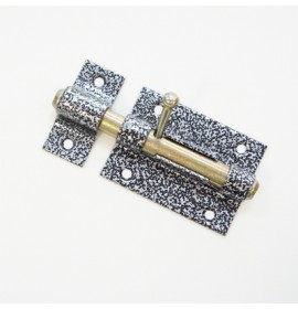 Засов дверной "Дубравушка" серебро