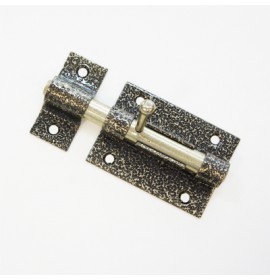 Засов дверной "Дубравушка" бронза