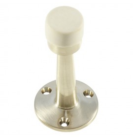 Дверной упор УП-791 (3055) SN мат. никель настенный