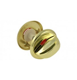 Поворотная кнопка латунное покрытие металл. (035)