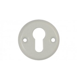 Ключевина под цилиндр окраш. в белый цвет (50мм)