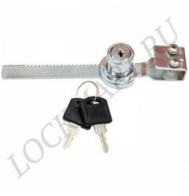 Замок для витрин ЗС-552/318- 1 CP хром