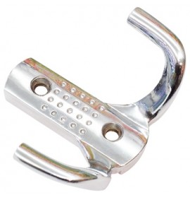 Крючок с перф. двойной хром (60)