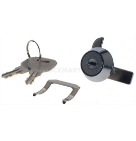 Замок почтовый кассовый 1033 CP хром