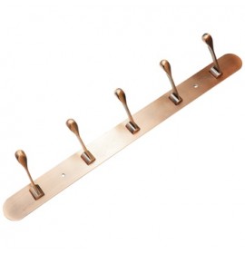 Вешалка на планке 309/5 AC медь