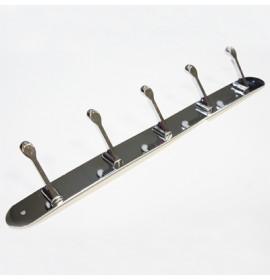 Вешалка на планке 309/5 CP хром
