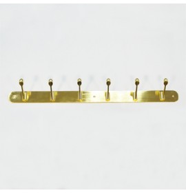Вешалка на планке 309/6 золото 00-00001623