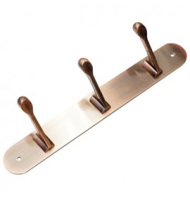 Вешалка на планке 309/3 медь