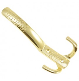 Крючок с перф. тройной золото (24)