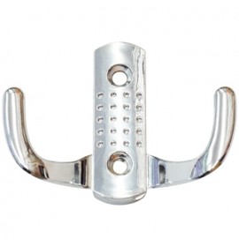 Крючок с перф. двойной хром (60)