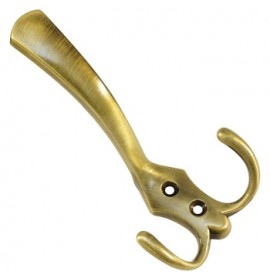 Крючок для одежды 11-АВ бронза