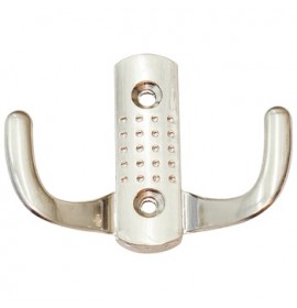 Крючок с перф. двойной мат.хром (60)