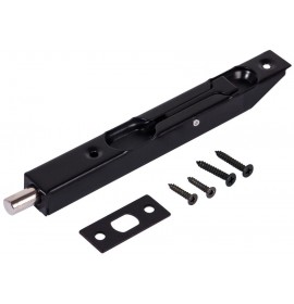 Шпингалет врезной Vantage LX 140 BL черный