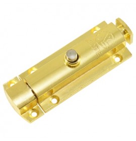 Шпингалет автомат ШП-808/65мм 406 PB золото