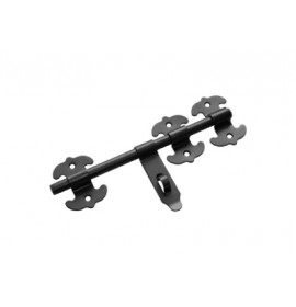 Засов универ. фигурный ЗУФ-300 черный