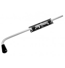 Засов с пружиной ЗСП-400 мод.2 (черный)