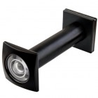 Глазок дверной ZN2 BL 75/130мм (черный)