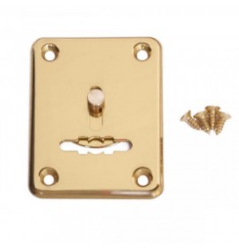 Накладка сувальдная ETS-02-PB золото