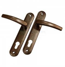 Ручка дверная "Гардиан" 4132 комплект а/медь (85мм)