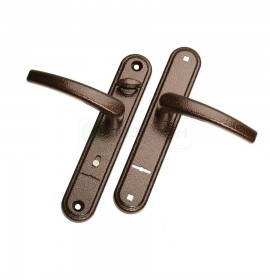 Ручка дверная "Гардиан" 4112 (медн. антик) (12) 124:1:90