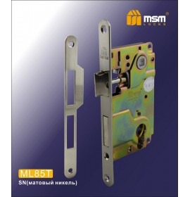 Замок врезной ML 85T SN никель MSM (285)