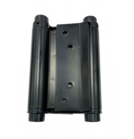 Петля пружинная двусторонняя HS 100 BL черная