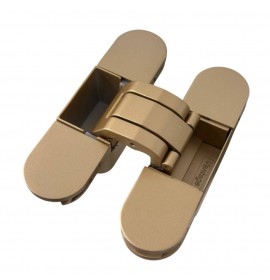 Петля скрытой установки B44-SG (110x30-3D) сатин золото