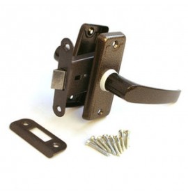 Защелка дверная ЗЩ 1-2-16-01 корич. г.Могилев