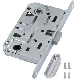 Замок межкомнатный AGB WC (хром) B06102.50.06 MEDIANA POLARIS