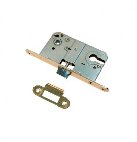 Замок врезной ЦилиндровыйSILLUR L 2085 SC В золото