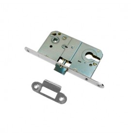 Замок врезной ЦилиндровыйSILLUR L 2085 SC N хром