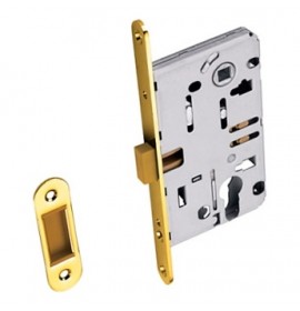 Защёлка под цилиндр LM 5212 CL B зол. магнит. ARCHIE 513358