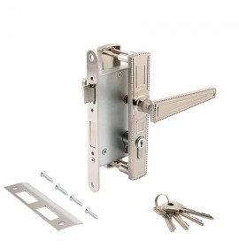 AVERS Замок врезной 1611/70 - CR хром ДААЗ