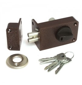 ЗЕНИТ Замок накладной ЗН 2-3 (автомат) медь