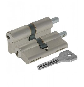 Цилиндровый механизм OE302-21.12. Asix (90мм/35х10х45) под вертушку никель